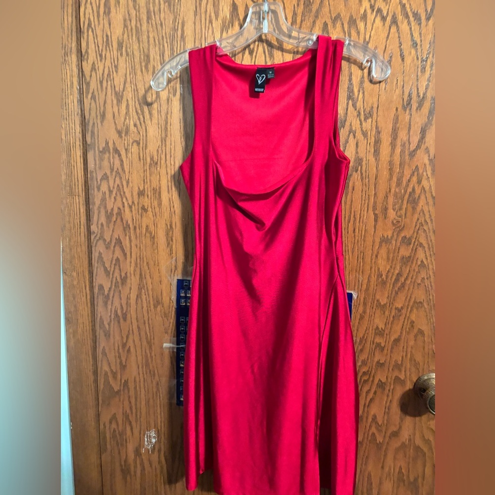 Windsor Vibrant Red Satin dress